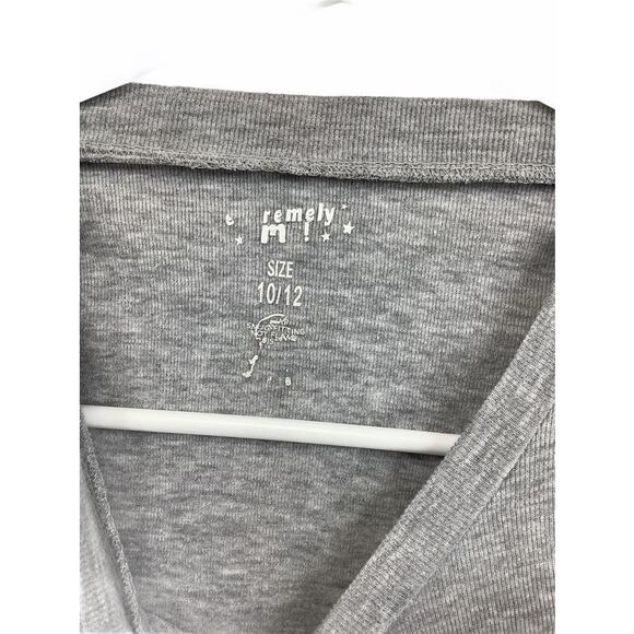 Extremely Me! Gray L/S Graphic T-Shirt 10/12 - Picture 4 of 5